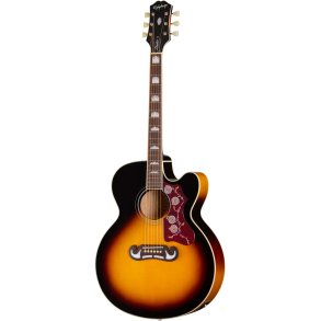 Epiphone J-200 EC Studio VS Western guitar - Vintage Sunburst - DEMO