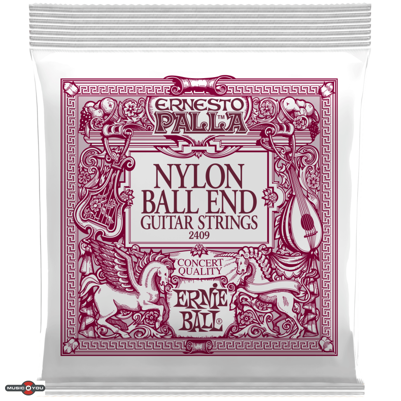 Ernie Ball 2409 Medium tension Ball End - Strenge til Spansk guitar