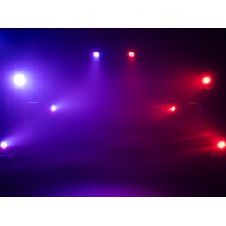 Eurolite St med 4 x LED Party Spot RGB/WW inkl. Taske