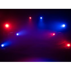 Eurolite St med 4 x LED Party Spot RGB/WW inkl. Taske