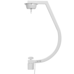 Eurolite Spejlkuglestativ med motor - 30 cm - Hvid