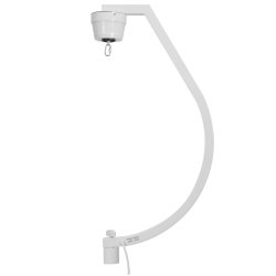 Eurolite Spejlkuglestativ med motor - 50 cm - Hvid