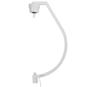 Eurolite Spejlkuglestativ med motor - 50 cm - Hvid