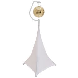 Eurolite Spejlkuglestativ med motor - 50 cm - Hvid