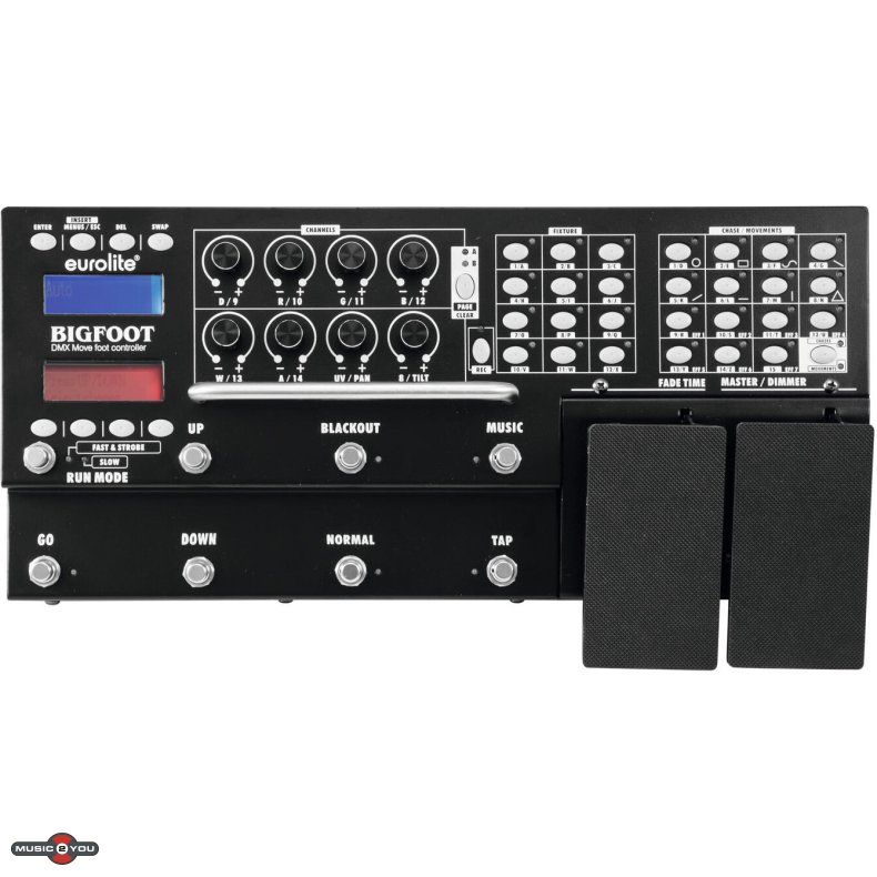 Eurolite DMX Move Bigfoot Foot Controller 192 - DMX Styring