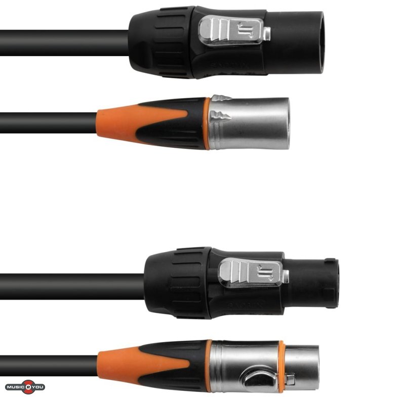 Eurolite DT-2 DMX + T-Con Power Link Kombikabel