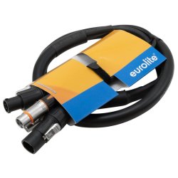 Eurolite DT-2 DMX + T-Con Power Link Kombikabel