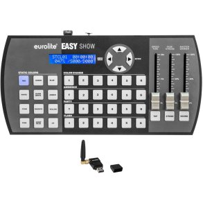 Eurolite EASY Show DMX styring med QuickDMX tr�dl�s sender