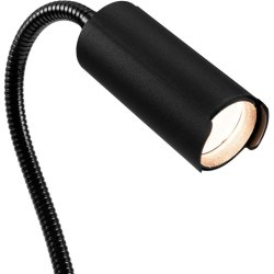 Eurolite LED KKL-7 LED Svanehals lampe med klemme - Sort