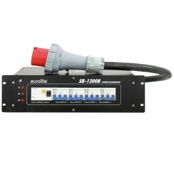 Eurolite SB-1200B PDU / Strm Distribution 19"/3unit - 63A