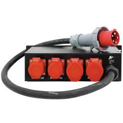 Eurolite SB-1200B PDU / Strm Distribution 19"/3unit - 63A