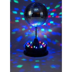 Eurolite Spejlkugle 13cm med Lys