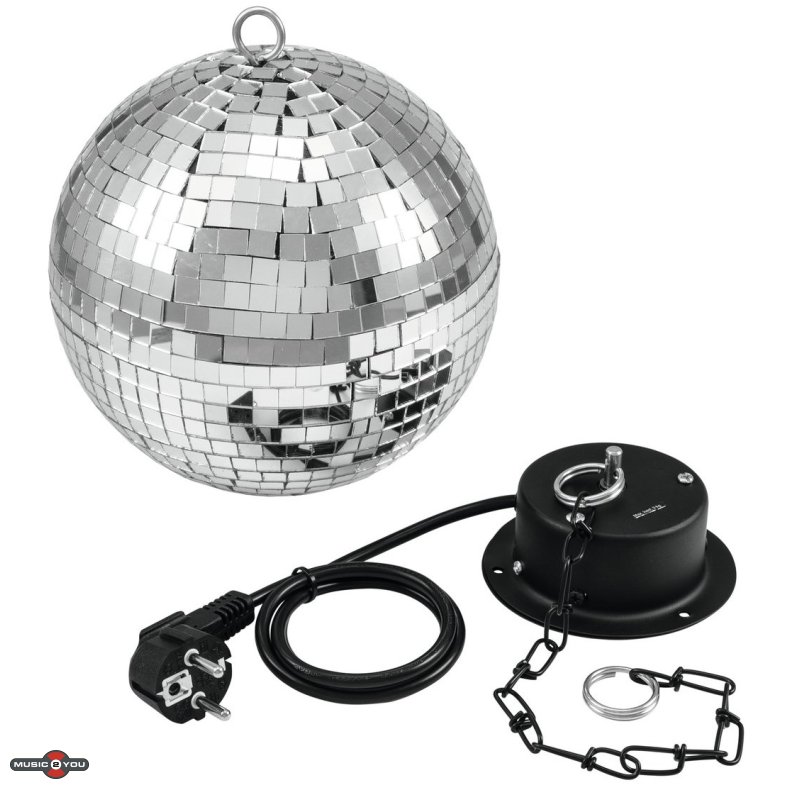 Eurolite Spejlkugle 20cm inkl. Motor