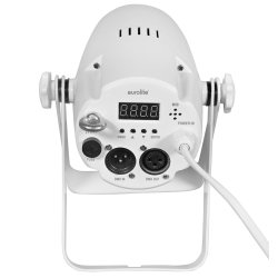 Eurolite PST-10 QCL LED Spot 10W med DMX og Remote - Hvid