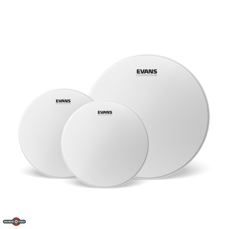 Evans Tompack G2 Coated 10' - 12' - 14' ETP-G2CTD-F Trommeskind