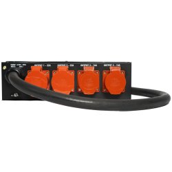 FOS FPB-265 PDU / Strm Distribution 19"/3unit - 63A