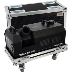 Algam Lighting Vulkan MC - R�gmaskine med Co2 effekt - 170� Roterende M. Flightcase - Bundle