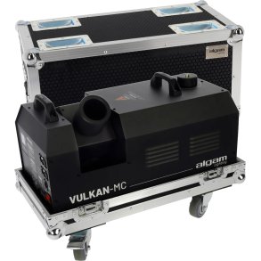 Algam Lighting Vulkan MC - R�gmaskine med Co2 effekt - 170� Roterende M. Flightcase - Bundle