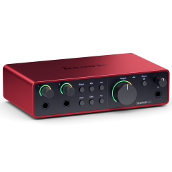 Focusrite Scarlett 2i2 Studio 4th Gen Lydkort Bundle