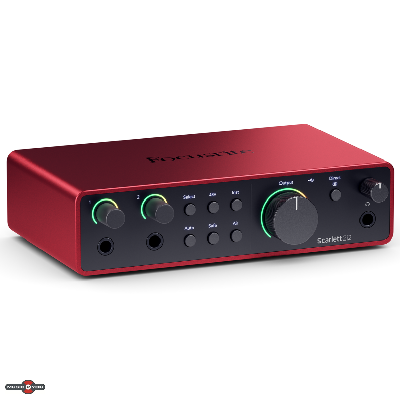 Focusrite Scarlett 2i2 4th Gen Lydkort