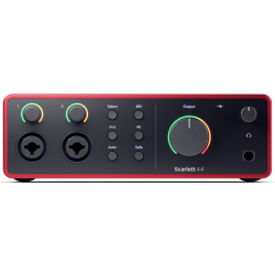 Focusrite Scarlett 4i4 4th Gen Lydkort