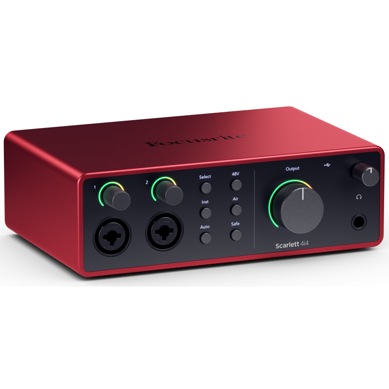 Focusrite Scarlett 4i4 4th Gen Lydkort