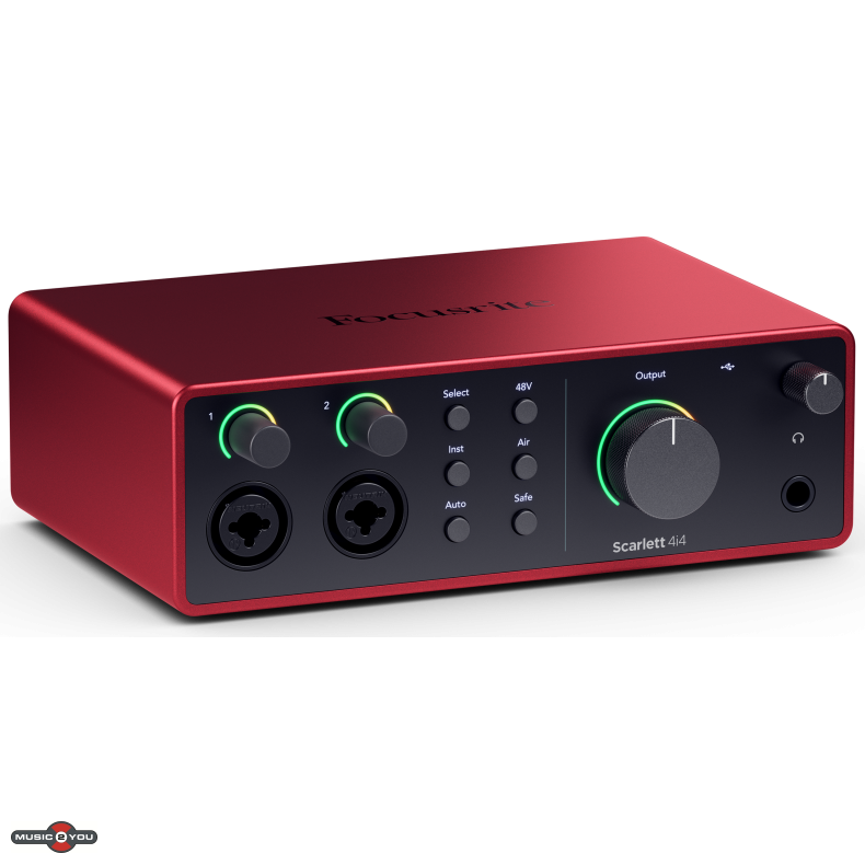 Focusrite Scarlett 4i4 4th Gen Lydkort