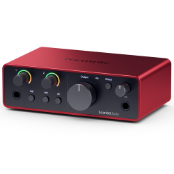 Focusrite Scarlett Solo Studio 4th Gen Lydkort Bundle