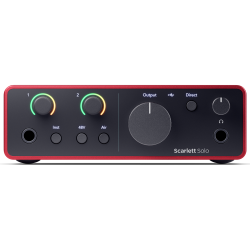 Focusrite Scarlett Solo 4th Gen Lydkort