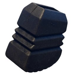 Gummifod til BigBeat standard trommestol - Sort