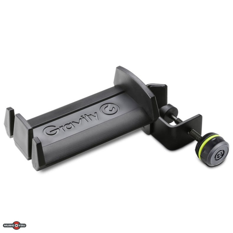Gravity HPHMS01B - Hovedtelefon holder til mikrofonstativ