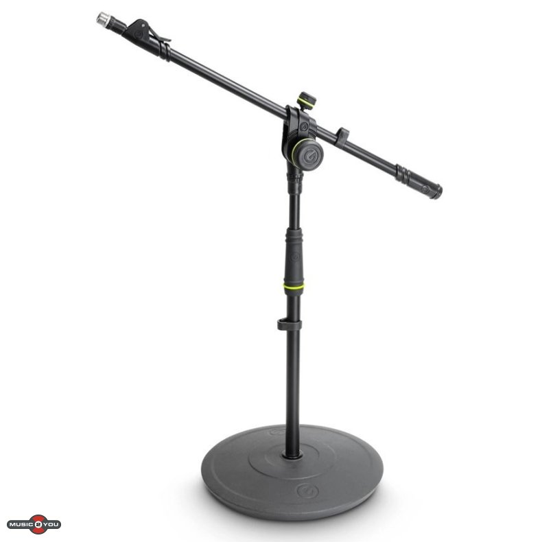 Gravity MS2222B - Kort Klumpfod Mikrofonstativ - Sort