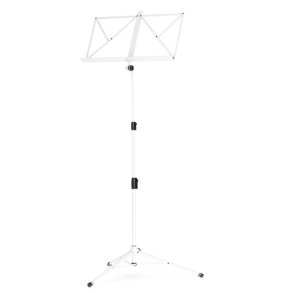 Gravity NS 441 W - Kompakt foldbart nodestativ med taske - Hvid