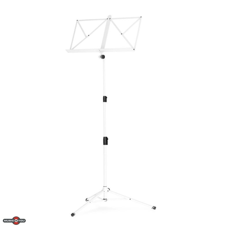 Gravity NS441W - Kompakt foldbart nodestativ med taske - Hvid