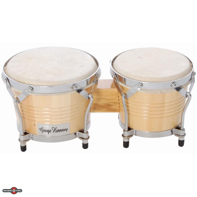 George Hennesey JBJD-105B Bongotromme 6,5" + 7,5" - Natur