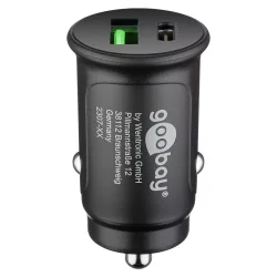 Goobay - 12/24V Biladapter - USB-A + USB-C