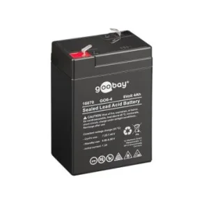 Goobay Blybatteri - 6V / 4Ah - 70x47x101mm