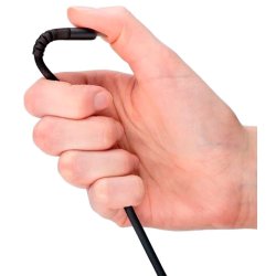 Goobay USB-C - USB-A 2.0 Supersoft Tekstilkabel, 3A -  Sort