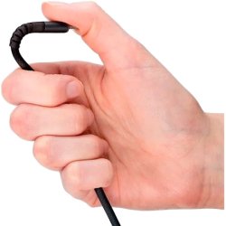 Goobay USB-C 2.0 Supersoft Tekstilkabel 3A - Sort