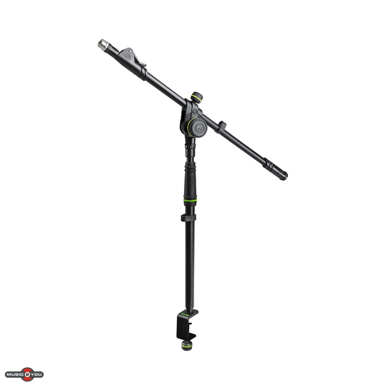 Gravity MS 0200 SET1 Juesterbar Mikrofon stativ med boom arm til bord montering