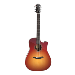 Furch Green Dc-SR Master's Choice Sunburst - Western Guitar med L.R. Baggs SPE Pickup og Hiscox case