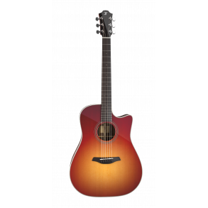 Furch Green Dc-SR Master's Choice Sunburst - Western Guitar med L.R. Baggs SPE Pickup og Hiscox case