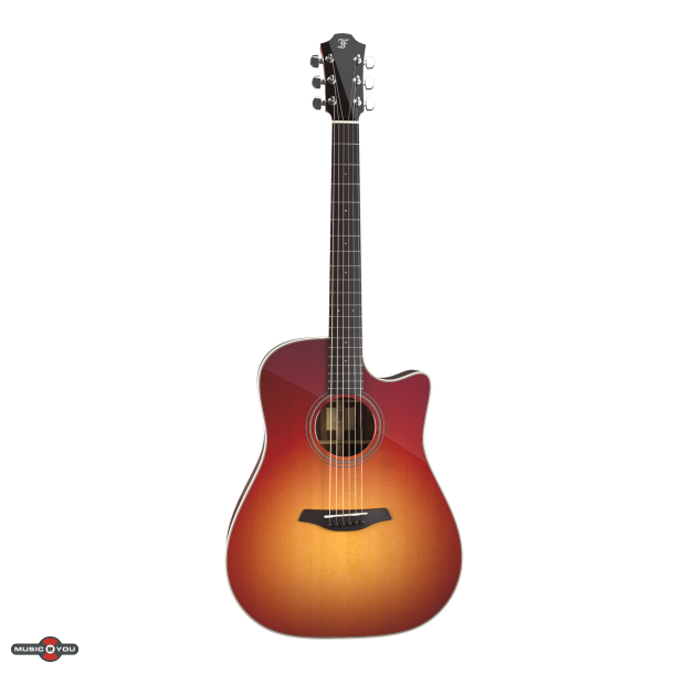 Furch Green Dc-SR Master's Choice Sunburst - Western Guitar med L.R. Baggs SPE Pickup og Hiscox case