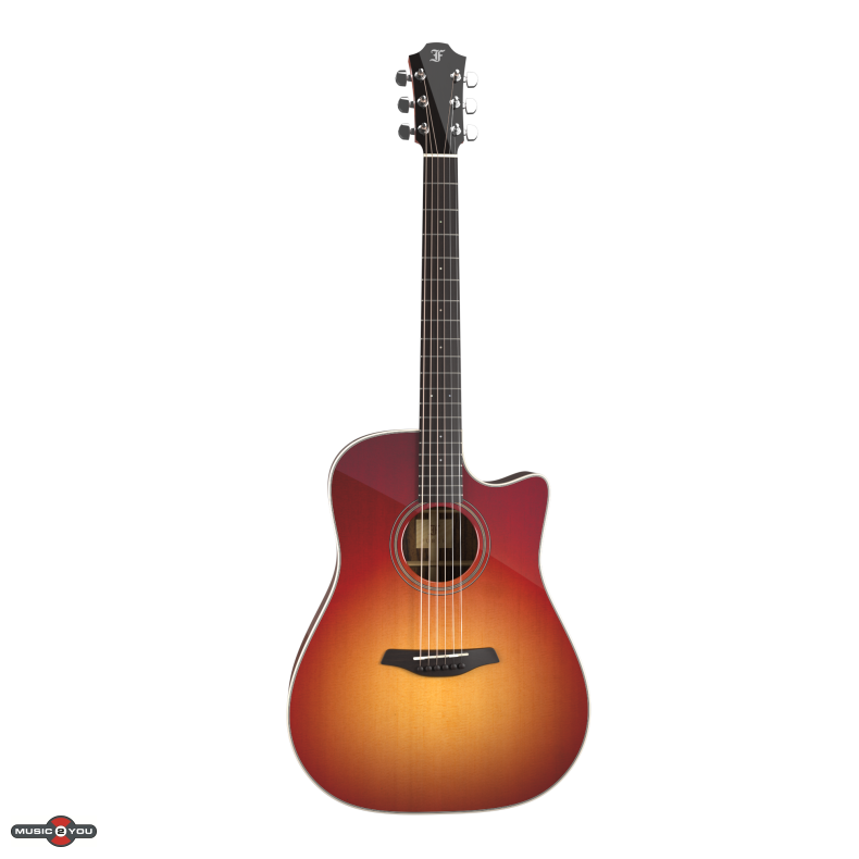 Furch Green Dc-SR Master's Choice Sunburst - Western Guitar med L.R. Baggs SPE Pickup og Hiscox case