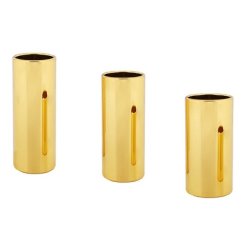 Guitar Metal Slide Gold