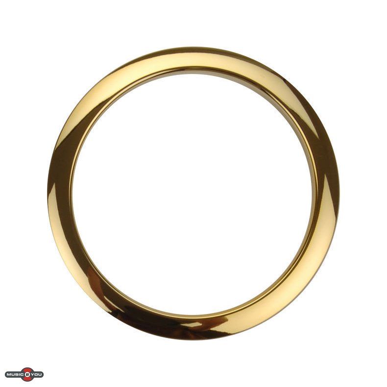 Bass Drum Os 5" Beskyttelse ring til trommeskind - Messing