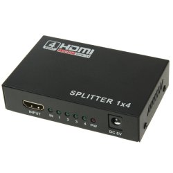 HDMI Splitter 1 til 4 - 4K