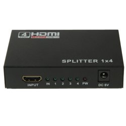 HDMI Splitter 1 til 4 - 4K