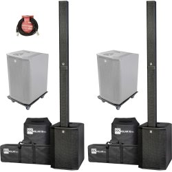 HK Audio Polar 10 MK2 - Bundle - Komplet PA - Sort