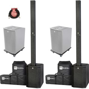 HK Audio Polar 10 MK2 - Bundle - Komplet PA - Sort